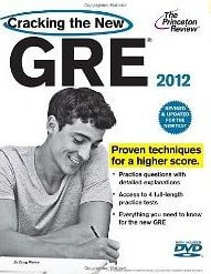 Princeton Review: Cracking the New GRE 2012 Book Review