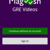 Magoosh GRE Android App Splash