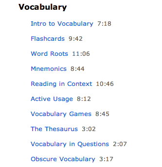 ultimate vocabulary for gre