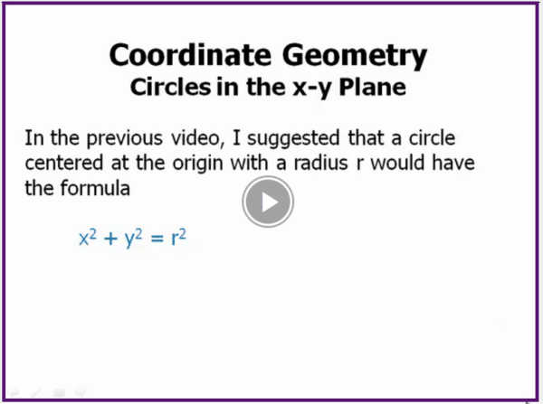 ACT math topics coordinate geometry practice