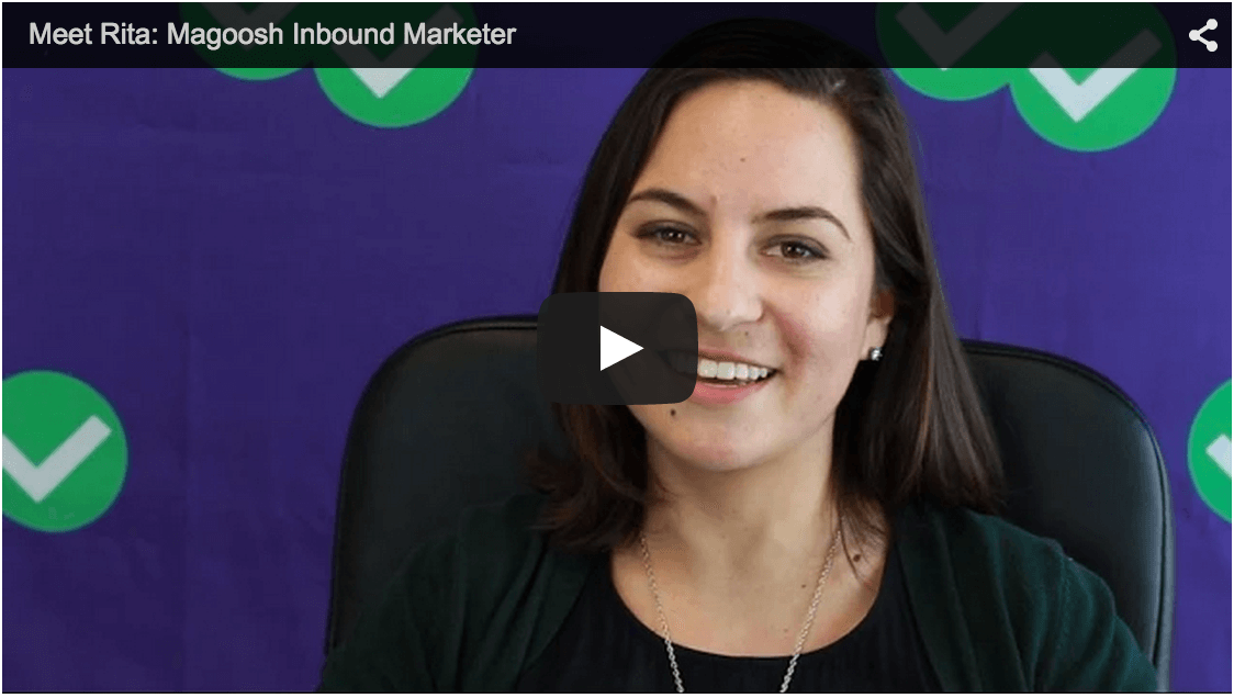 Video: Meet Rita, our Inbound Marketer