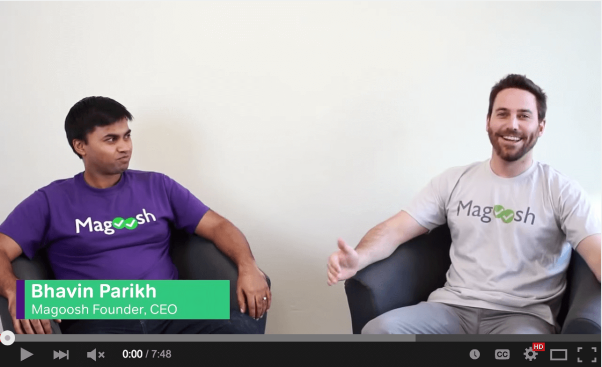 Video: Interview with Magoosh CEO, Bhavin Parikh