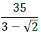 expression with a square root-magoosh