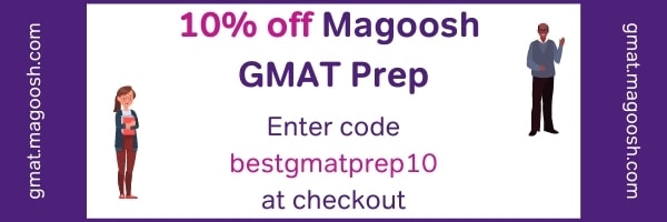 Coupon 10% off Magoosh GMAT with code bestgmatprep10 - image by Magoosh