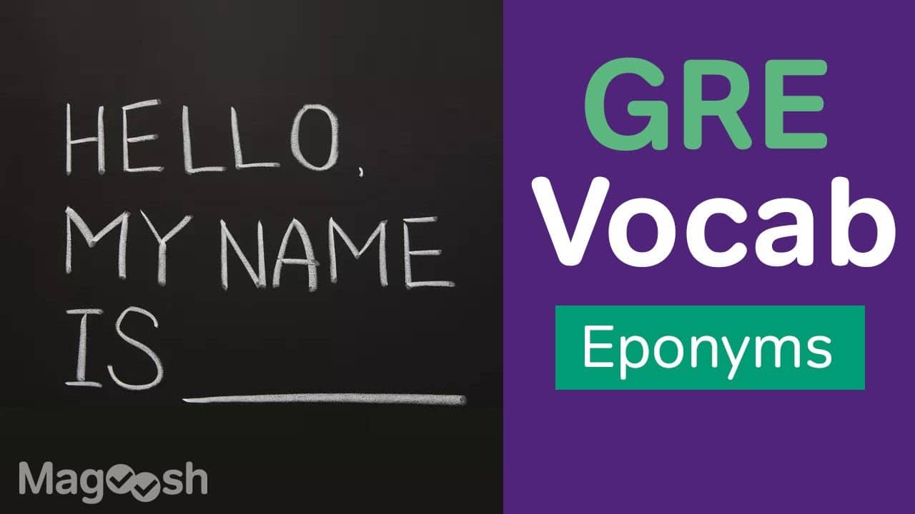 GRE Eponyms
