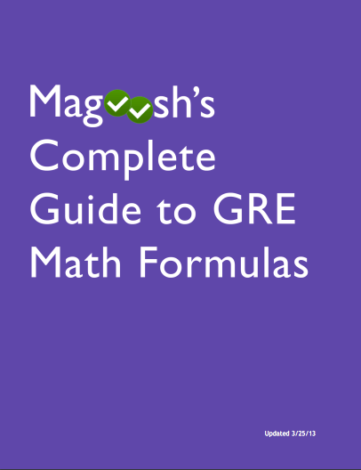 GMAT Math Cheat Sheet