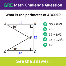 Magoosh GRE Math Challenge Question