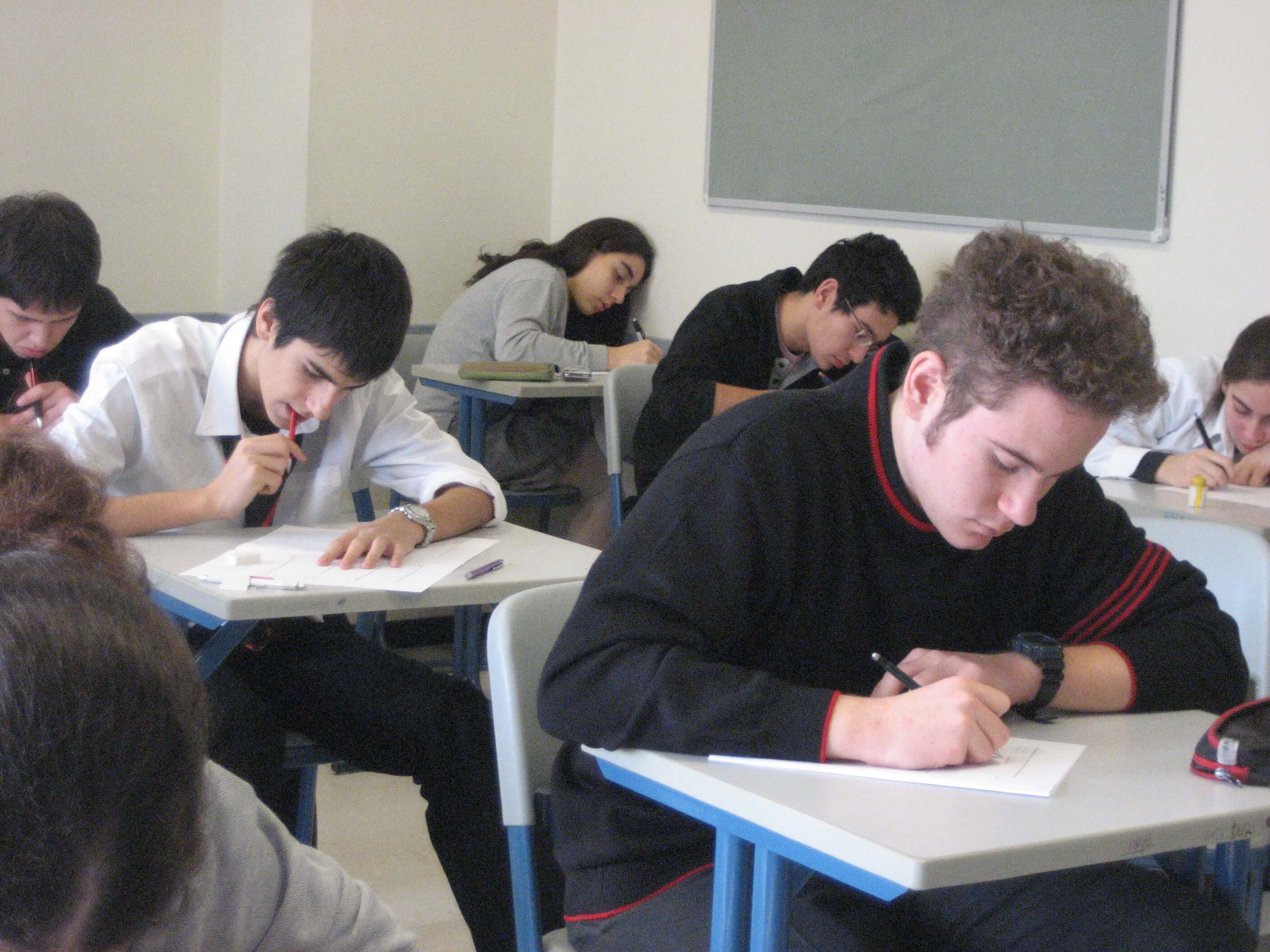 students taking exam-magoosh