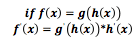 An algebraic formula