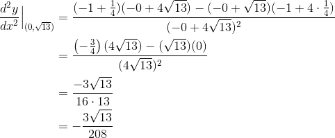 implicit second derivative final answer