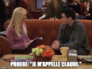 Joey and Phoebe reading lines in Friends - sat reading practice - magoosh