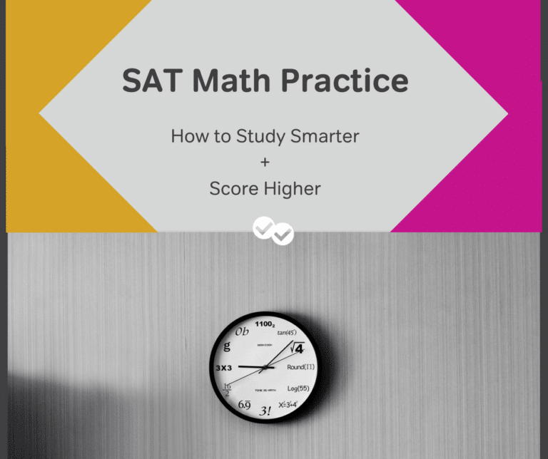 SAT Math Practice: How to Study Smarter and Score Higher - Magoosh Blog ...