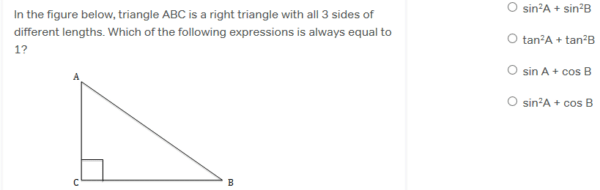 Example SAT Math trigonometry question - magoosh