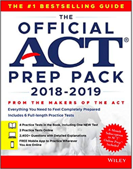 official act prep pack