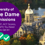 University of Notre Dame Admissions: The SAT Scores, ACT Scores, and GPA You Need to Get In