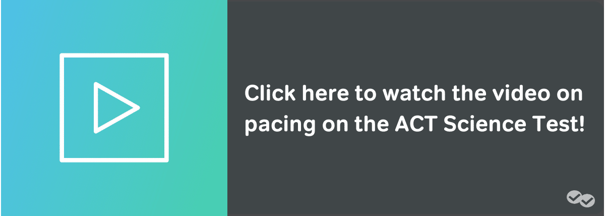 video button on pacing act science