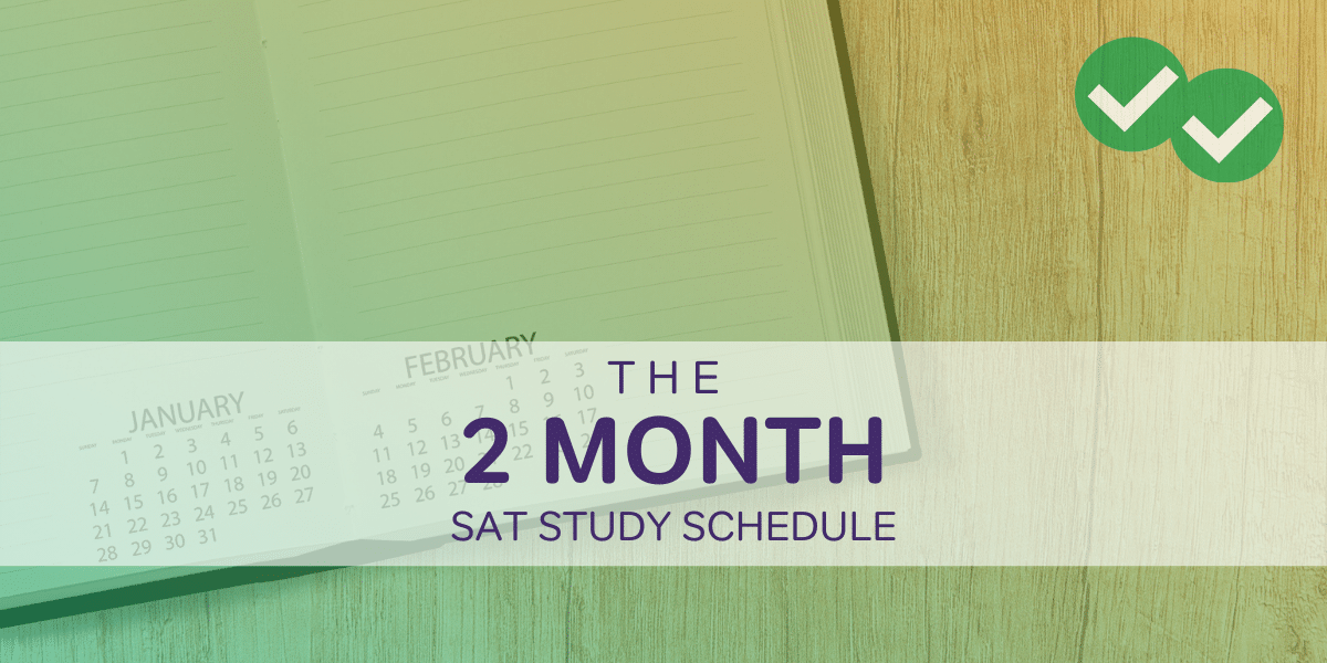 SAT Study Schedules -magoosh