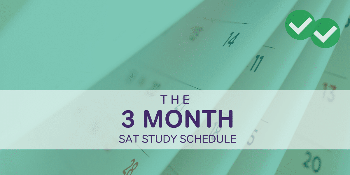 SAT Study Schedules -magoosh