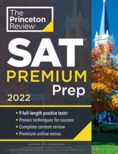 Princeton Review SAT Premium Prep 2022 cover