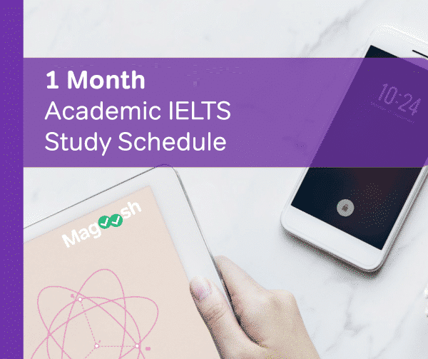 Get Your Free GRE One-Month Study Schedule