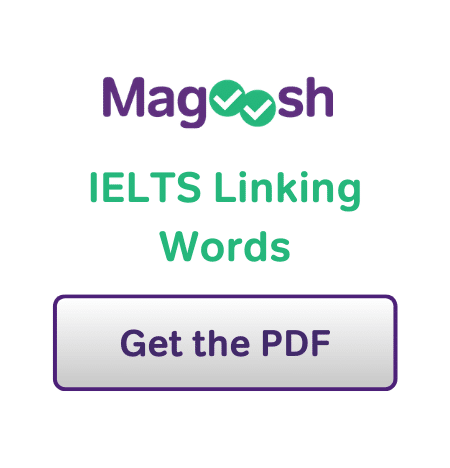 IELTS Writing Task 1 and Task 2 - Linking Words (with PDF) - Magoosh ...