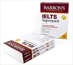 Barron's IELTS SuperPack book cover