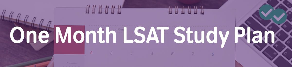 one month lsat study plan - image by Magoosh