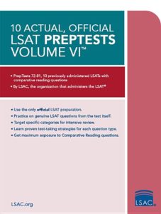 10 Actual, official LSAC® preptests volume vi