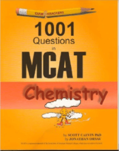 Magoosh MCAT prep books - 1001 questions in MCAT chemistry