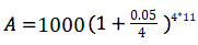 SAT Math exponential growth sample problem after calculations - magoosh