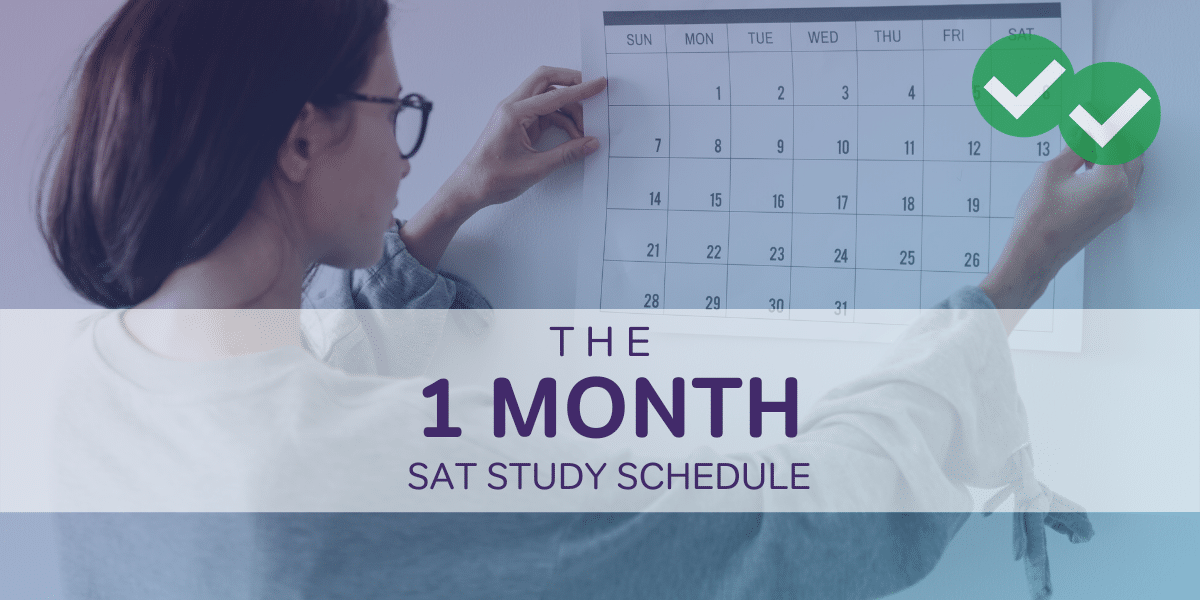 SAT Study Schedules -magoosh