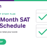 Three Month SAT Study Schedule