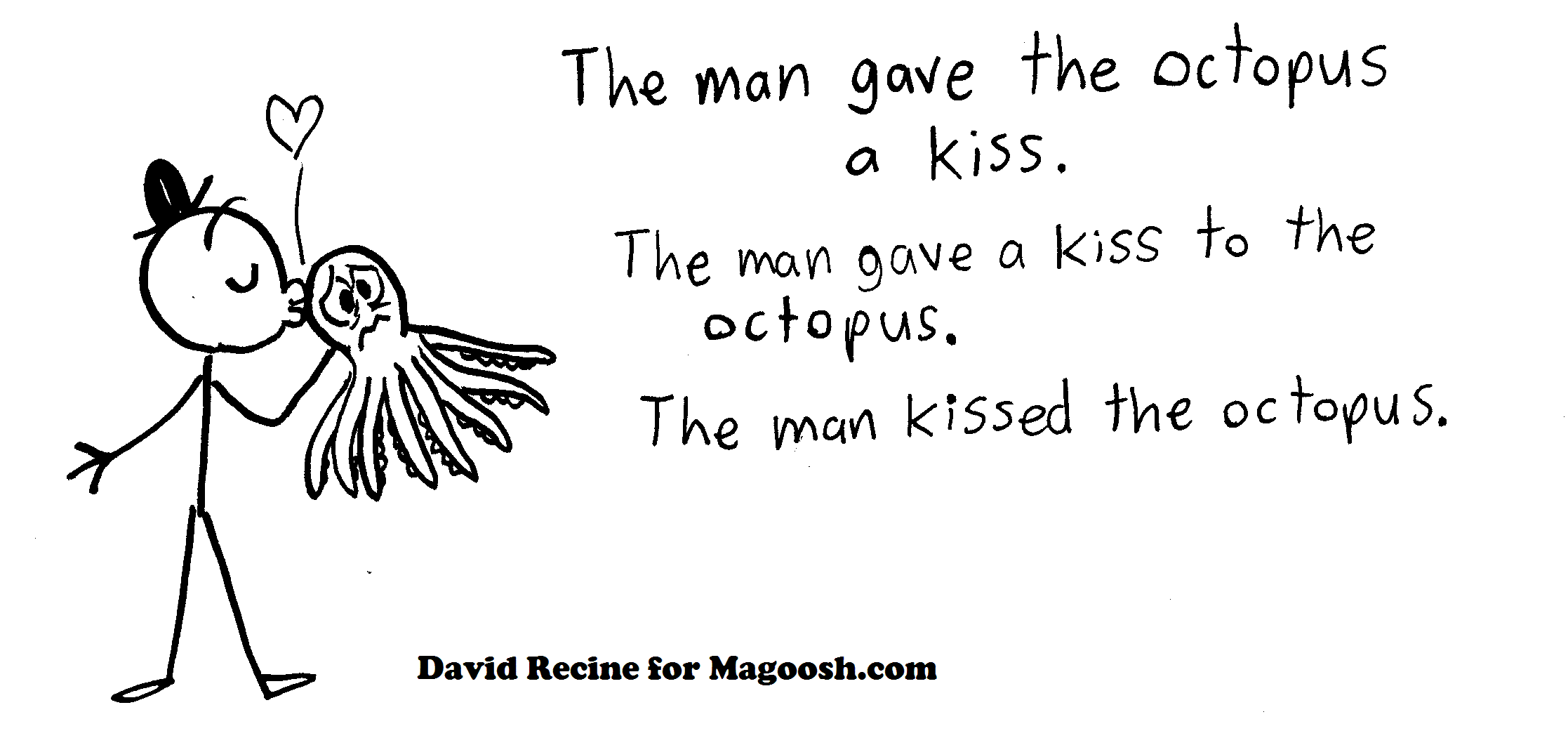 Magoosh Comics: The Many Ways to Make a Sentence - Magoosh TOEFL Blog