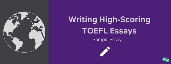 sample essays for toefl ibt writing test