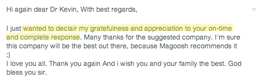 gratefulness